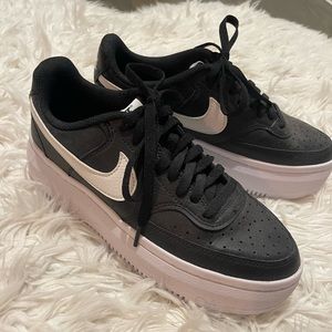 Black Nike sneakers